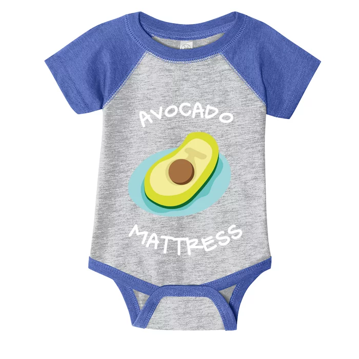 Avocado Queen Mattress Swim Funny Pool Floa Gift Infant Baby Jersey Bodysuit