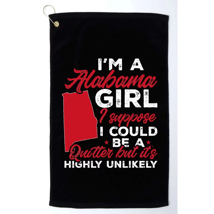 Alabama Queen Mothers Day Alabamian Platinum Collection Golf Towel