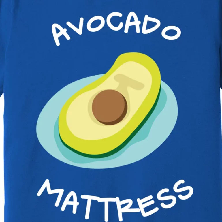 Avocado Queen Mattress Swim Funny Pool Floa Cute Gift Premium T-Shirt