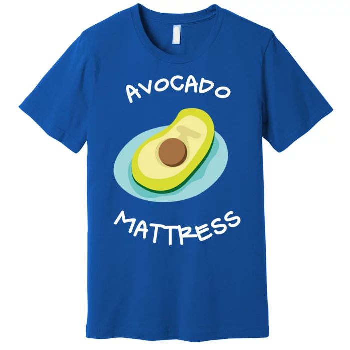 Avocado Queen Mattress Swim Funny Pool Floa Cute Gift Premium T-Shirt