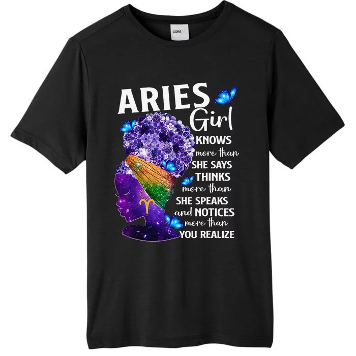 Aries Queen Sweet As Candy Birthday Gift For Black Wo ChromaSoft Performance T-Shirt