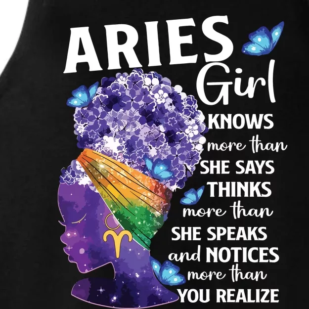 Aries Queen Sweet As Candy Birthday Gift For Black Women Ladies Tri-Blend Wicking Tank