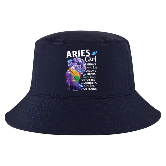 Aries Queen Sweet As Candy Birthday Gift For Black Women Cool Comfort Performance Bucket Hat