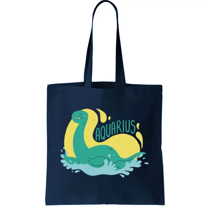 Aquarius Dinosaur Tote Bag