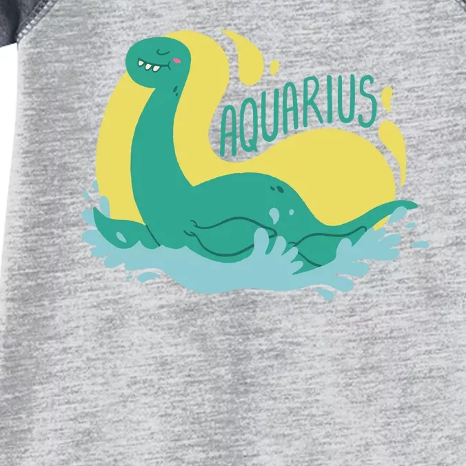 Aquarius Dinosaur Infant Baby Jersey Bodysuit