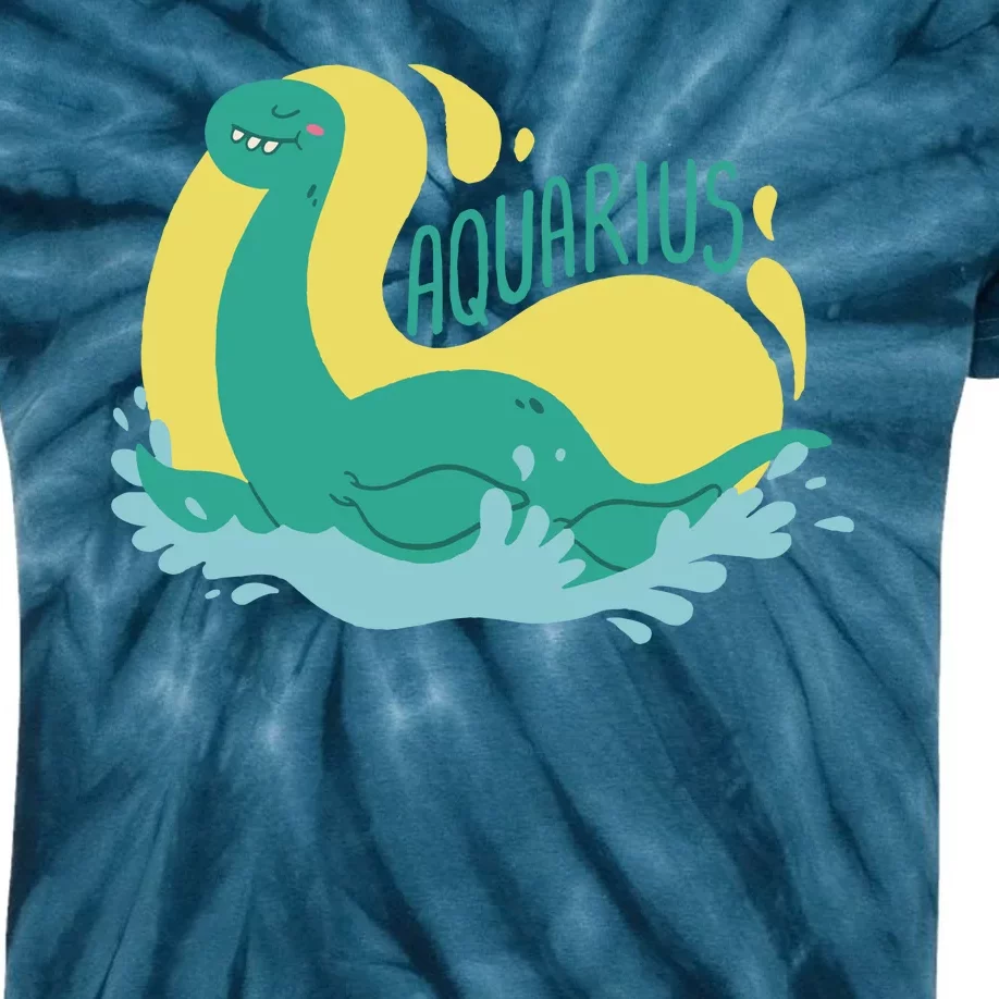 Aquarius Dinosaur Kids Tie-Dye T-Shirt