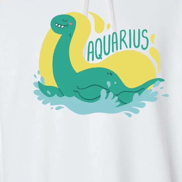 Aquarius Dinosaur Garment-Dyed Fleece Hoodie