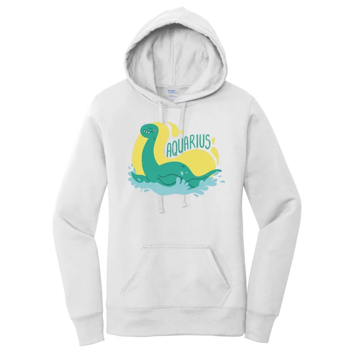 Aquarius Dinosaur Women's Pullover Hoodie