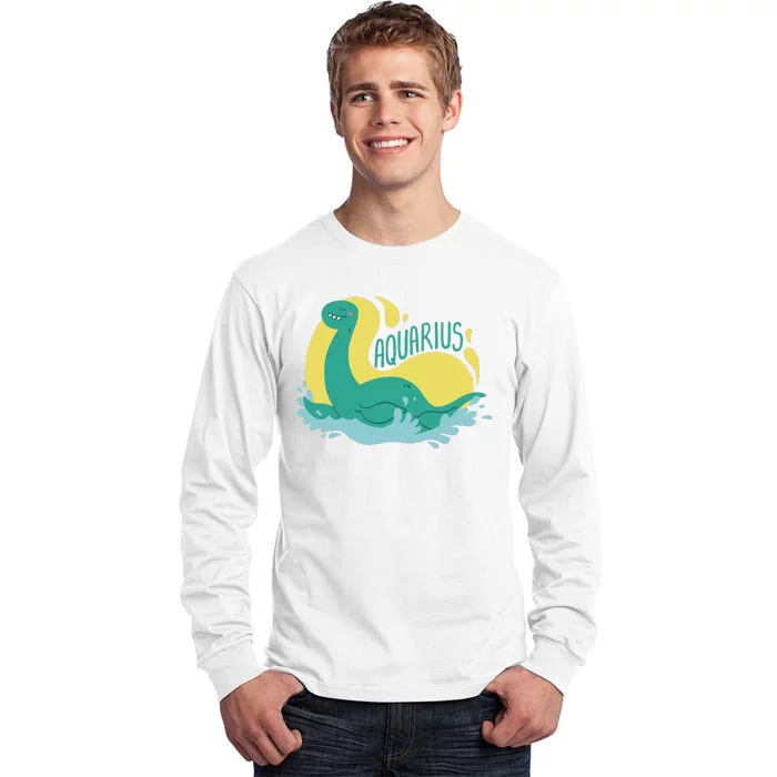 Aquarius Dinosaur Tall Long Sleeve T-Shirt