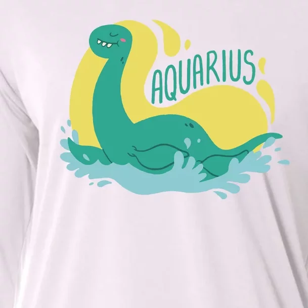 Aquarius Dinosaur Cooling Performance Long Sleeve Crew