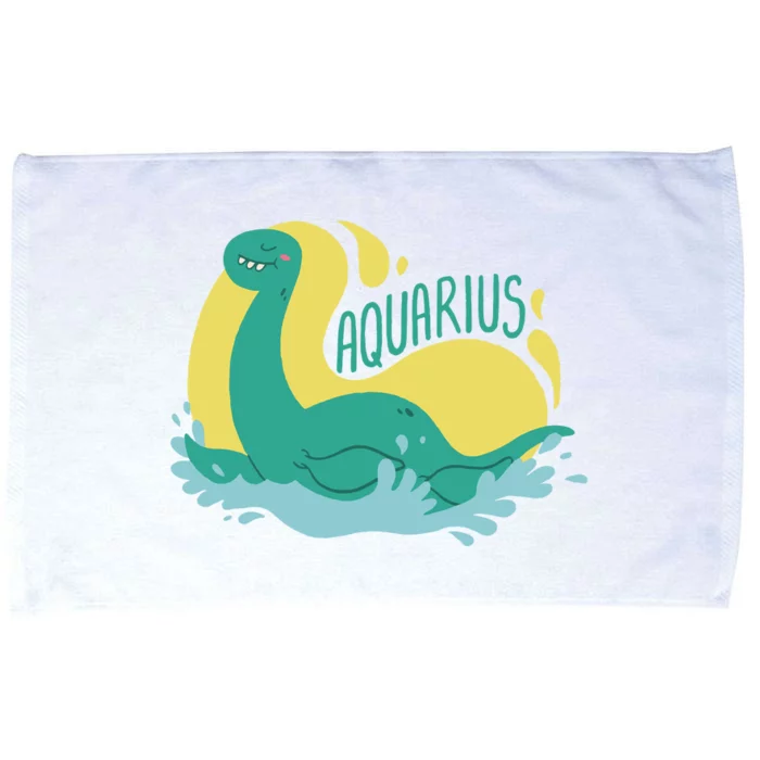 Aquarius Dinosaur Microfiber Hand Towel