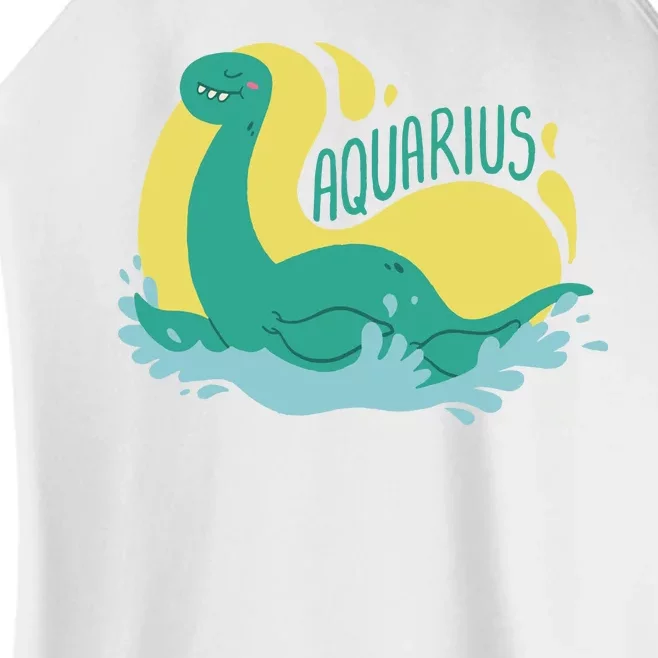 Aquarius Dinosaur Women’s Perfect Tri Rocker Tank