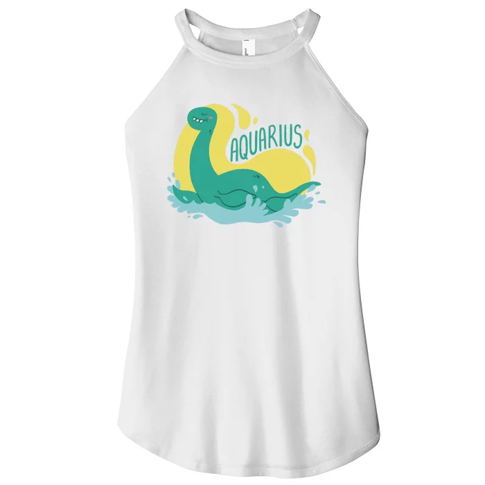 Aquarius Dinosaur Women’s Perfect Tri Rocker Tank