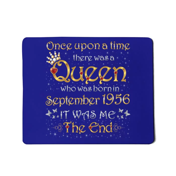 A Queen Was Born In September 1956 Gift Mousepad