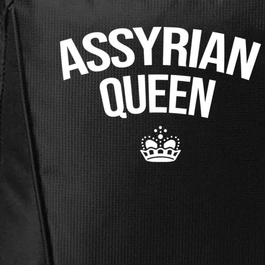 Assyrian Queen With Sumerian Crown Meaningful Gift City Backpack