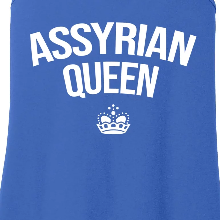 Assyrian Queen With Sumerian Crown Meaningful Gift Ladies Essential Tank