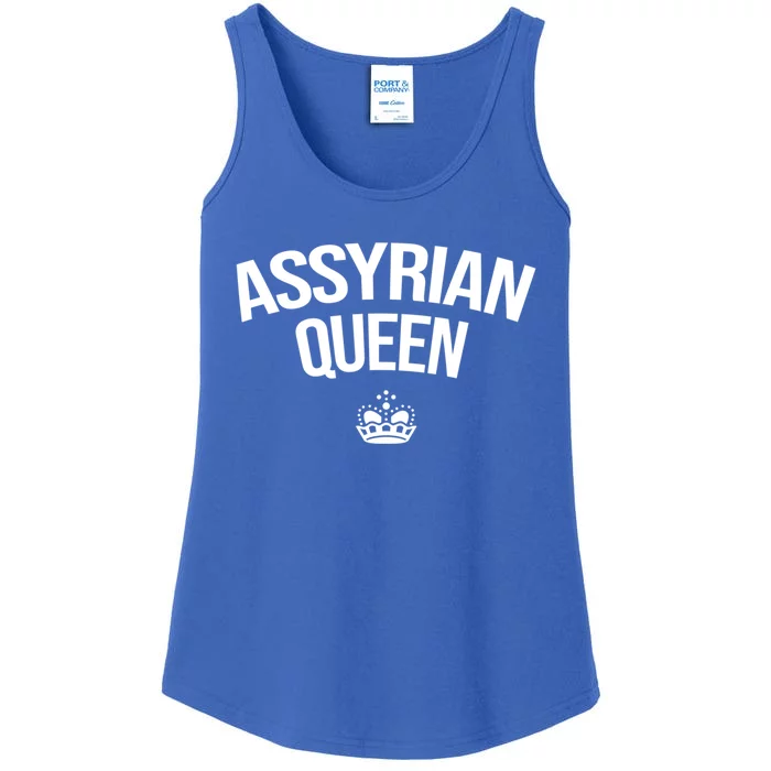 Assyrian Queen With Sumerian Crown Meaningful Gift Ladies Essential Tank