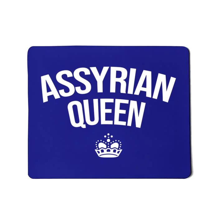 Assyrian Queen With Sumerian Crown Meaningful Gift Mousepad