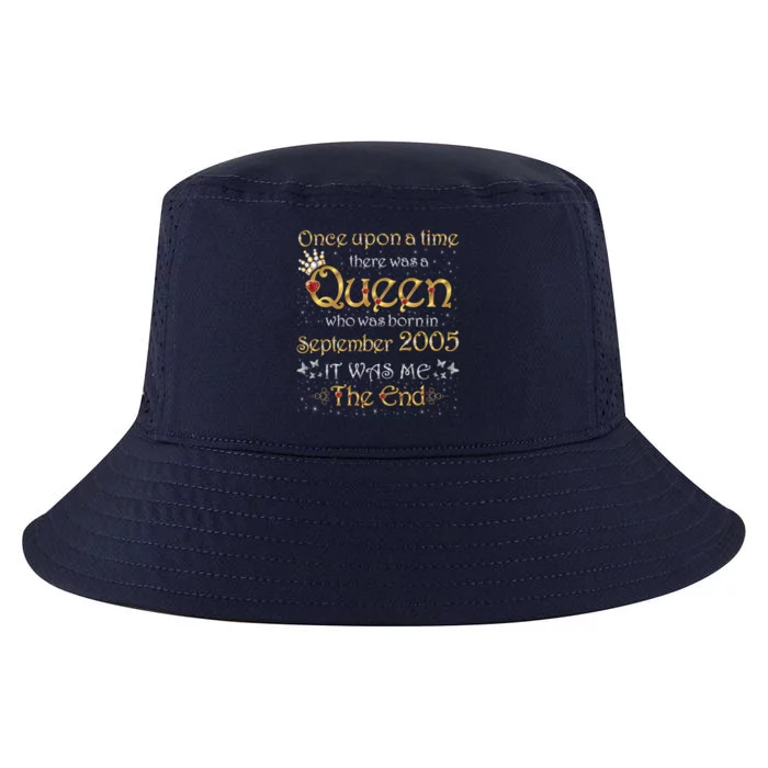 A Queen Was Born In September 2005 Gift Cool Comfort Performance Bucket Hat