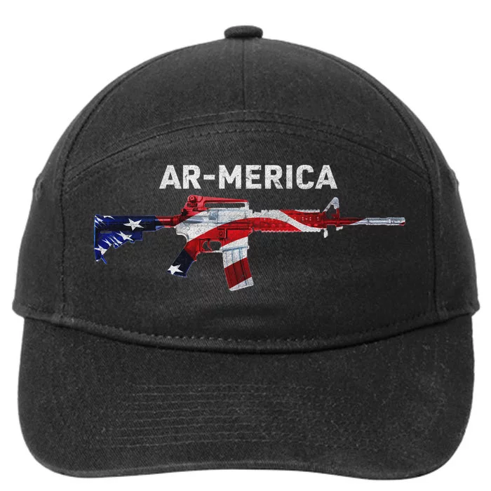 Ar-Merica 7-Panel Snapback Hat