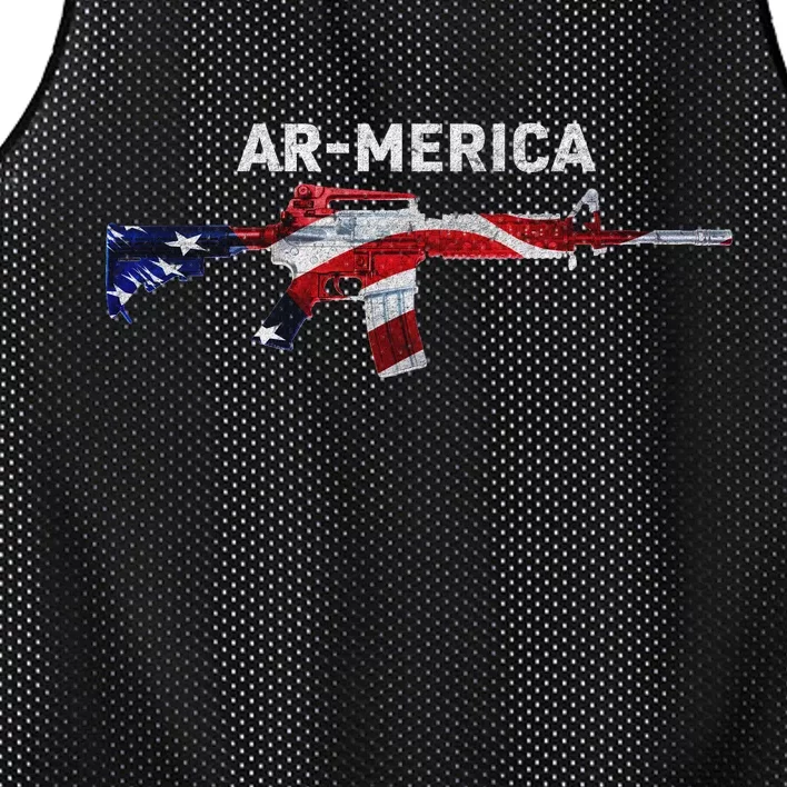 Ar-Merica Mesh Reversible Basketball Jersey Tank