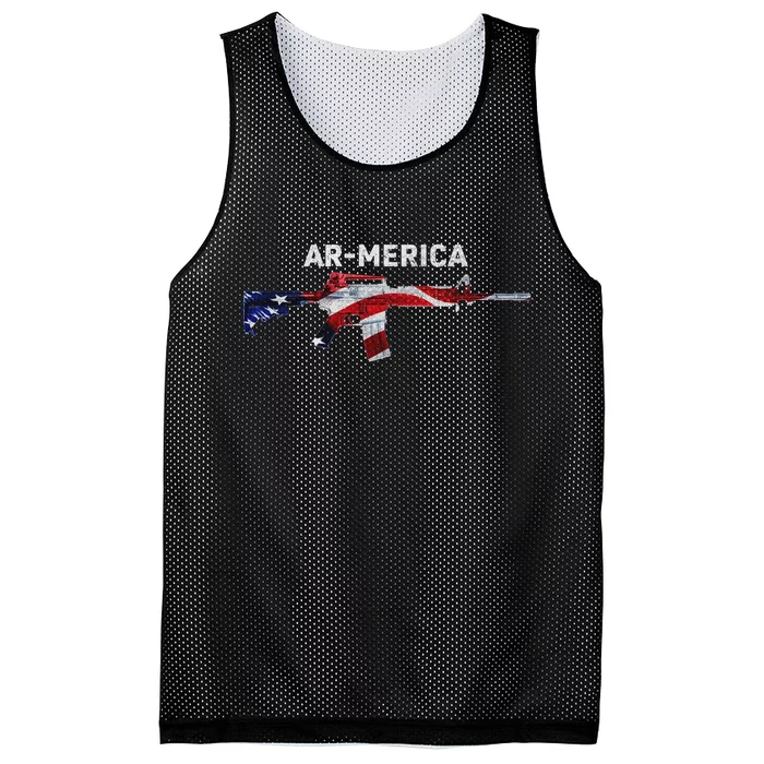 Ar-Merica Mesh Reversible Basketball Jersey Tank