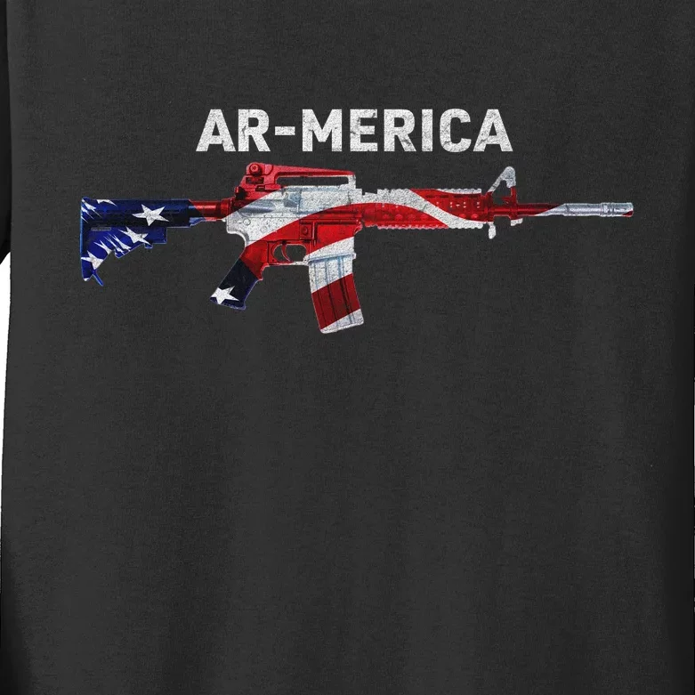 Ar-Merica Kids Long Sleeve Shirt