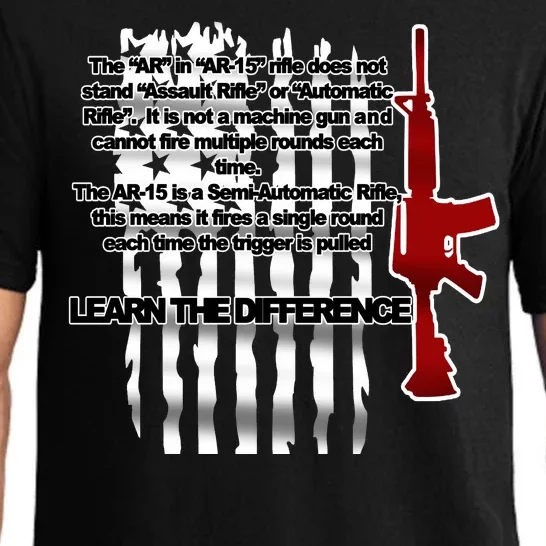 AR15 Not AN Assault Rifle Guns Quote Pajama Set