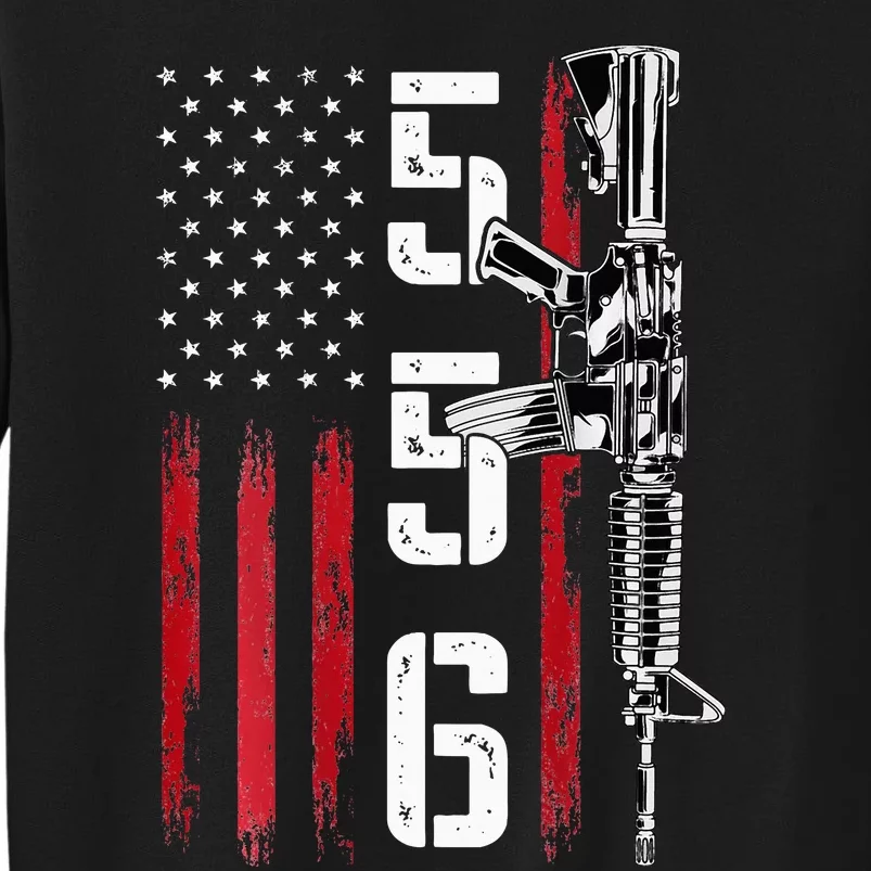 Ar15 Rifle 2nd Amendment 556 Ar15 Gifts Tall Sweatshirt