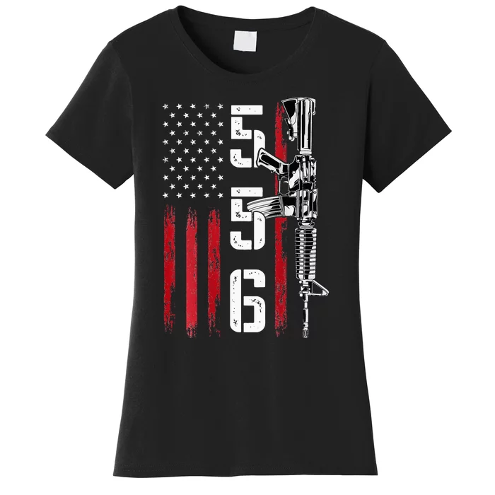 Ar15 Rifle 2nd Amendment 556 Ar15 Gifts Women's T-Shirt