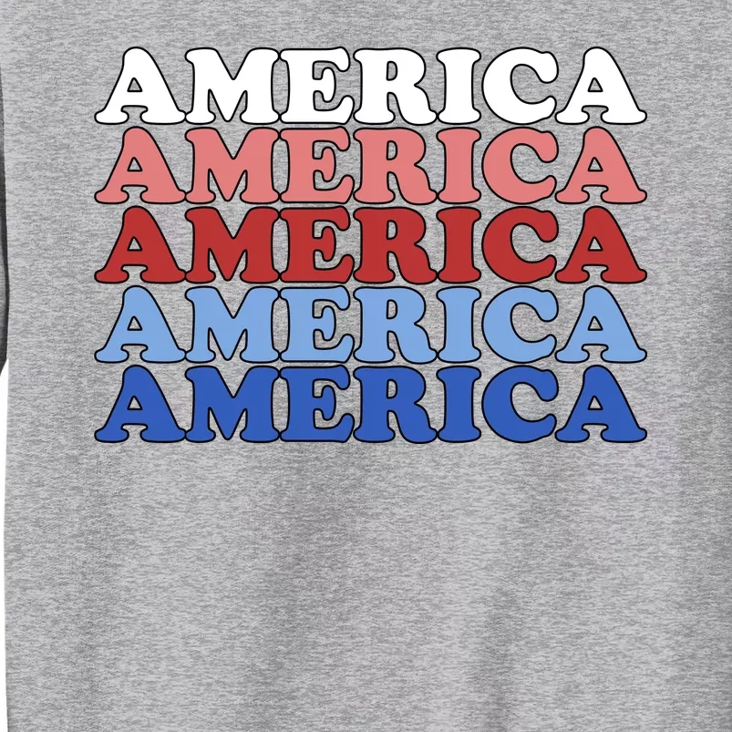 America Retro 4th Of July Sweatshirt