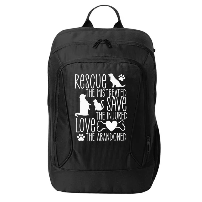 Animal Rescue Animal Rights City Backpack