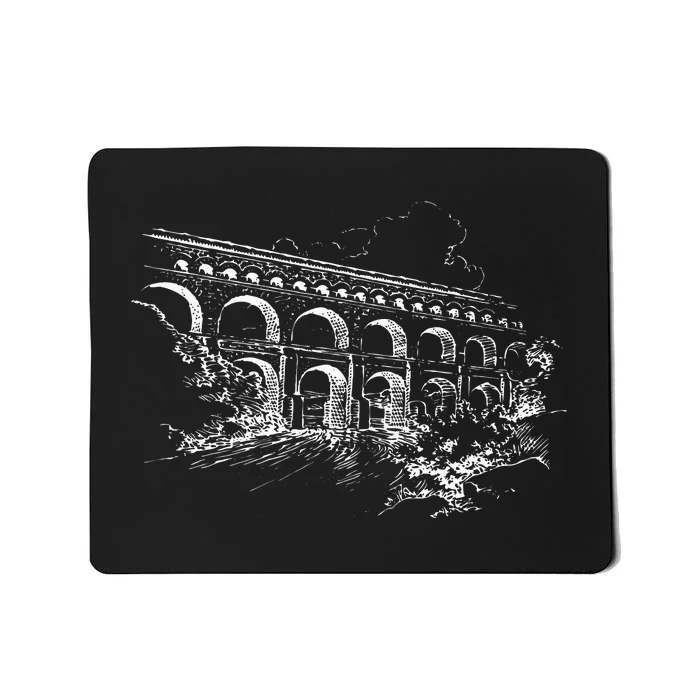 Ancient Roman Aqueduct Rome Aqueduct Of Segovia Mousepad