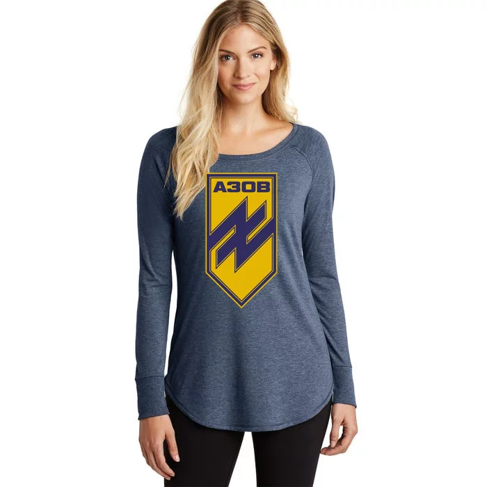 Azov Regiment A30B Azov Battalion Ukraine Women's Perfect Tri Tunic Long Sleeve Shirt