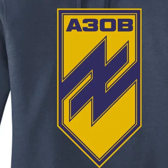 Azov Regiment A30B Azov Battalion Ukraine Women's Pullover Hoodie