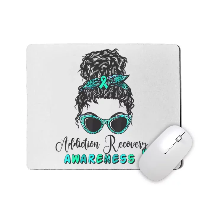 Addiction Recovery Awareness Month Sobriety Support Mousepad