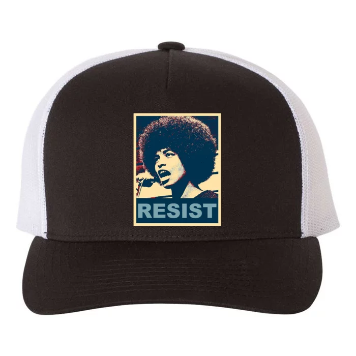 Angela Resist Yupoong Adult 5-Panel Trucker Hat