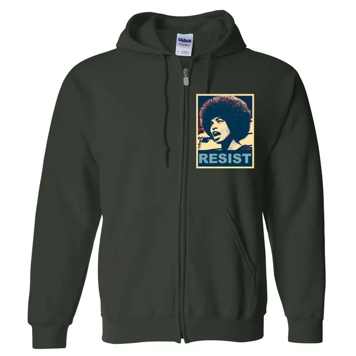 Angela Resist Full Zip Hoodie