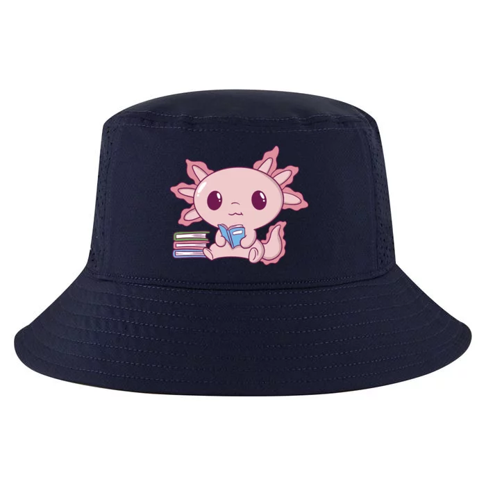 Axolotl Reading Cool Comfort Performance Bucket Hat