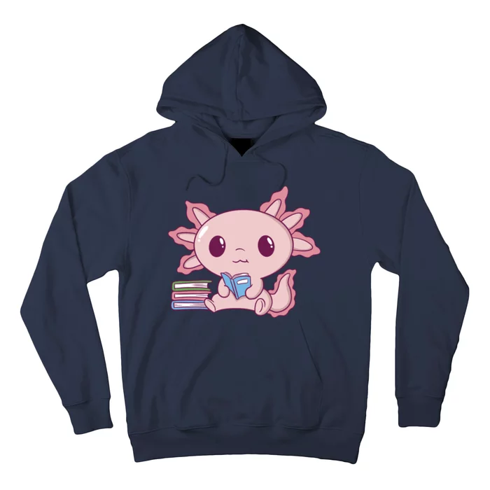 Axolotl Reading Hoodie