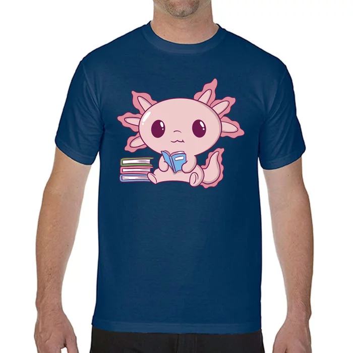 Axolotl Reading Comfort Colors T-Shirt