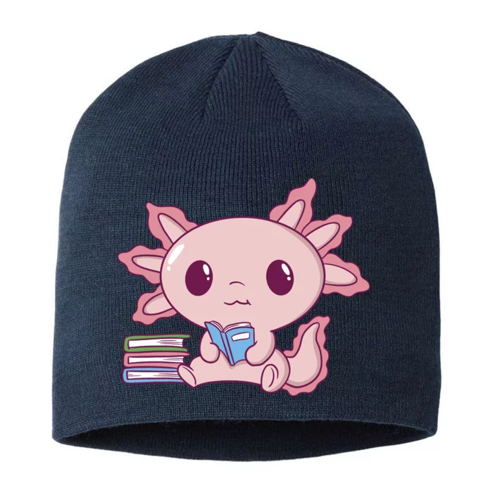 Axolotl Reading 8 1/2in Sustainable Knit Beanie