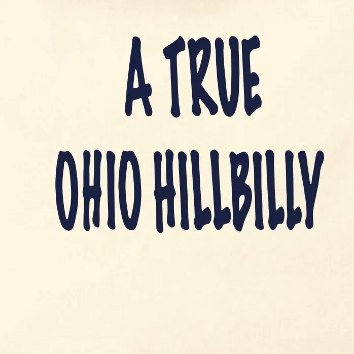 Allison Russo A True Ohio Hillbilly Zip Tote Bag