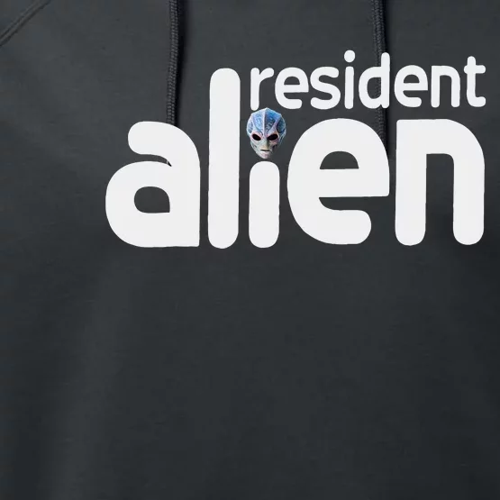 Alien Resident A Strange Student Performance Fleece Hoodie