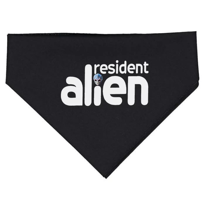 Alien Resident A Strange Student USA-Made Doggie Bandana