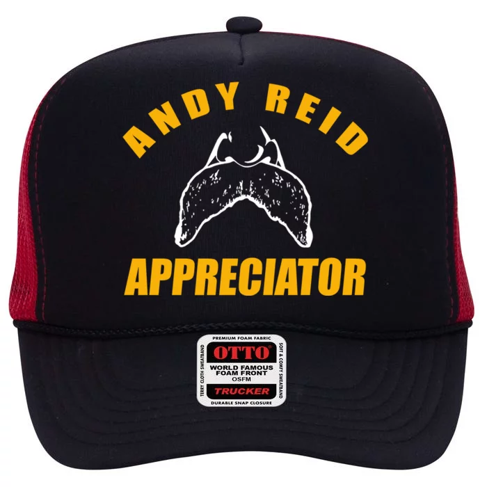 Andy Reid Appreciator High Crown Mesh Trucker Hat