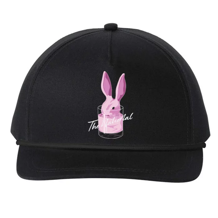 Americanmary Rabbits Snapback Five-Panel Rope Hat