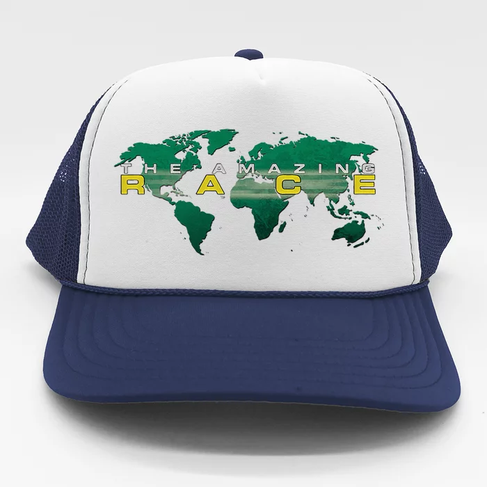 Amazing Race Around The World Trucker Hat