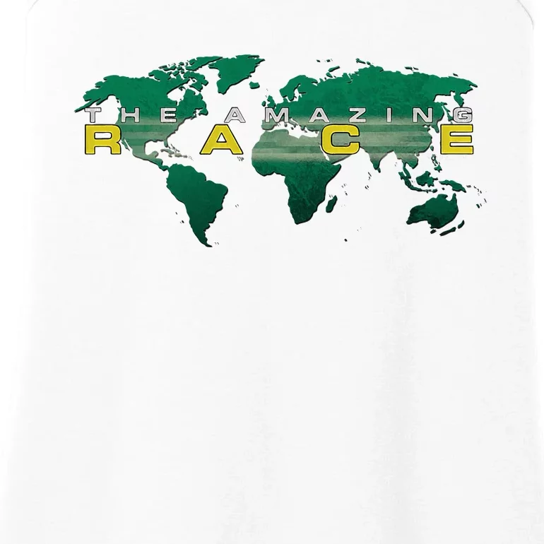 Amazing Race Around The World Ladies Essential Tank