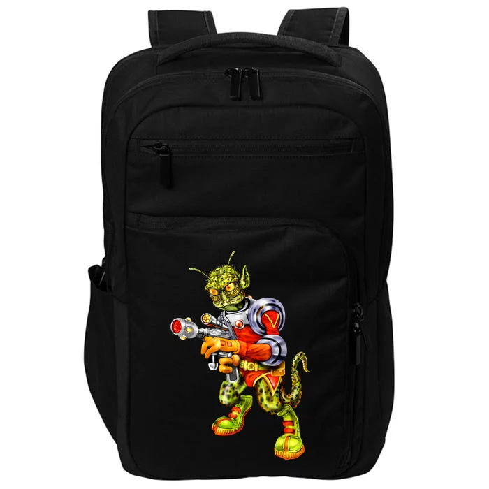 Alien Reptilian Impact Tech Backpack